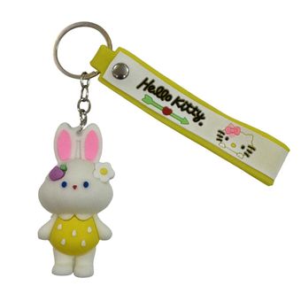 جاکلیدی مدل سیلیکونی انیمیشنی طرح خرگوش مدرسه ای کد 115