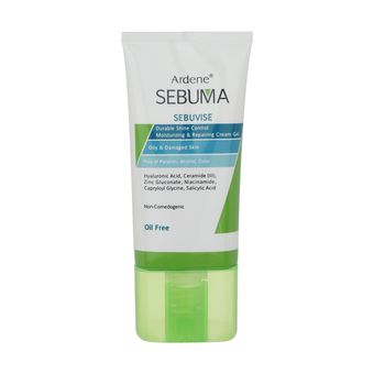 کرم ژل آبرسان و ترمیم کننده آردن سبوما مناسب پوست های چرب حجم 40 میلی لیتر