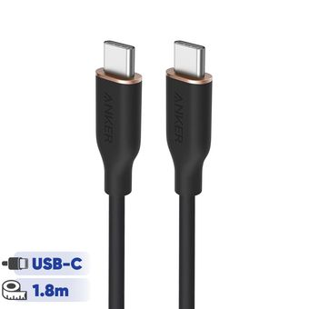 کابل USB-C به USB-C انکر مدل A8553 PowerLine III Flow طول 1.8 متر