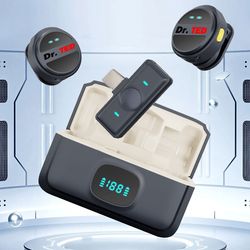 میکروفون یقه ای بی سیم مدل SX21 دو کاربره