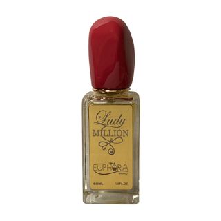 عطر ادکلن لیدی میلیون برند ایفوریا حجم 30 میلی‌لیتر