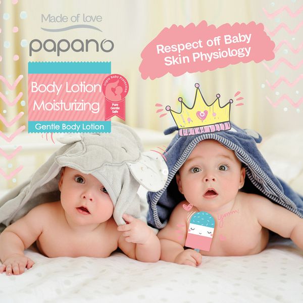 لوسیون نرم کننده پاپانو مدل Body Lotion moisturizing حجم 300 میلی لیتر