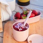 ست چنگال و نی سفری مدل Straw بسته 2 عددی