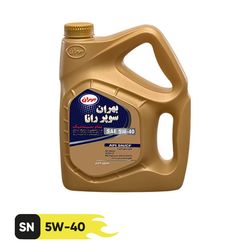 روغن موتور بهران سوپر رانا 5w40 SN حجم 4 لیتر(فقط تعویض رایگان حضوری)
