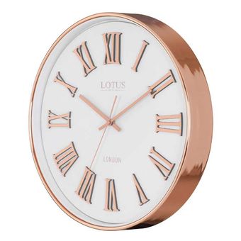 ساعت دیواری لوتوس مدل 7713 ELLEN-ROSEGOLD