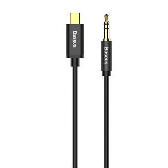 کابل تبدیل USB-C به AUX باسئوس مدلCAM01-01 طول 1.2 متر