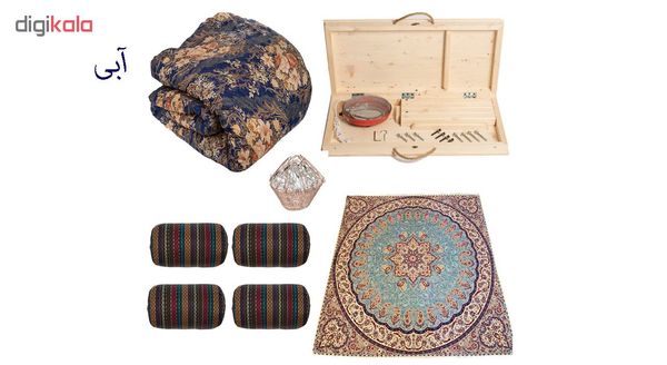 کرسی مدل meri-3-70 مجموعه 9 عددی