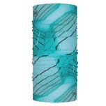 دستمال سر و گردن باف مدل Geo-Pool Aqua