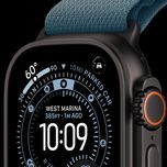 ساعت هوشمند 49 میلی متری اپل مدل Ultra 3 Black Titanium Case با بند Titanium Milanese