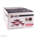 سرویس تابه و قابلمه گرانیتی 12 پارچه ام جی اس مدل KC1216