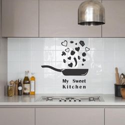 استیکر دیواری سهیل چاپ مدل آشپزخونه سوییت کد 22