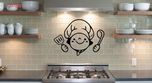 استیکر دیواری صالسو آرت طرح chef az