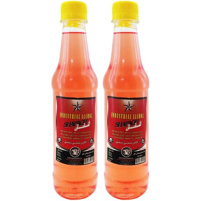 الکل صنعتی %98 آریا شفق حجم 450 میلی لیتر بسته 24عددی