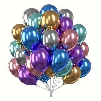 بادکنک مدل کروم 12 اینچ
