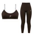 ست نیم تنه و لگینگ ورزشی زنانه مدل GS-M-317702