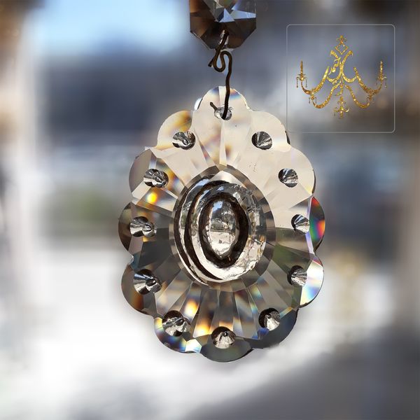 کریستال آویز لوستر کد LA205-P2.5 بسته 7 عددی*394