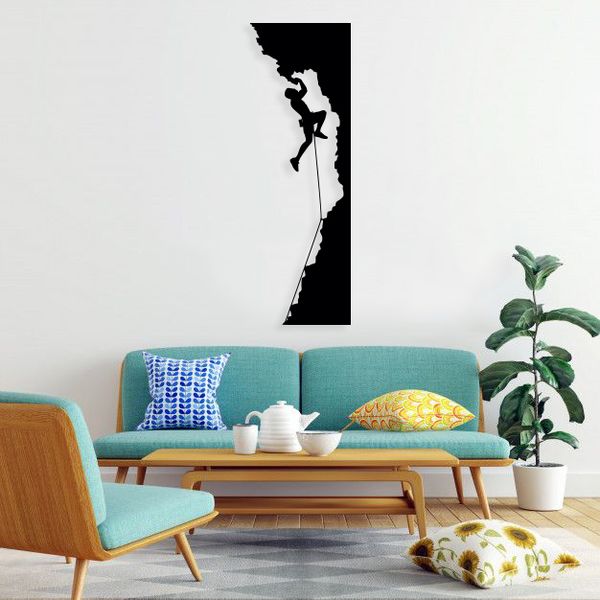 استیکر دیواری طرح کوهنوردی