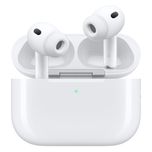 هدفون بلوتوثی اپل مدل AirPods Pro 3 با نویز کنسلینگ فعال، قابلیت پخش صدای محیطی، عمر باتری 10 ساعت، مقاوم در برابر رطوبت و عرق