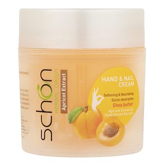 کرم مرطوب‌کننده دست و ناخن شون مدل Apricot Extract حجم 150 میلی‌لیتر