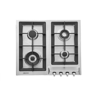 اجاق گاز صفحه‌ای چهار شعله استیل البرز مدل S-4605