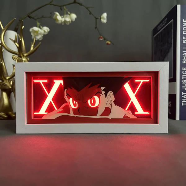 تابلو لایت باکس انیمه ای گون فریکس | Hunter x Hunter Gon Darkness Light Box