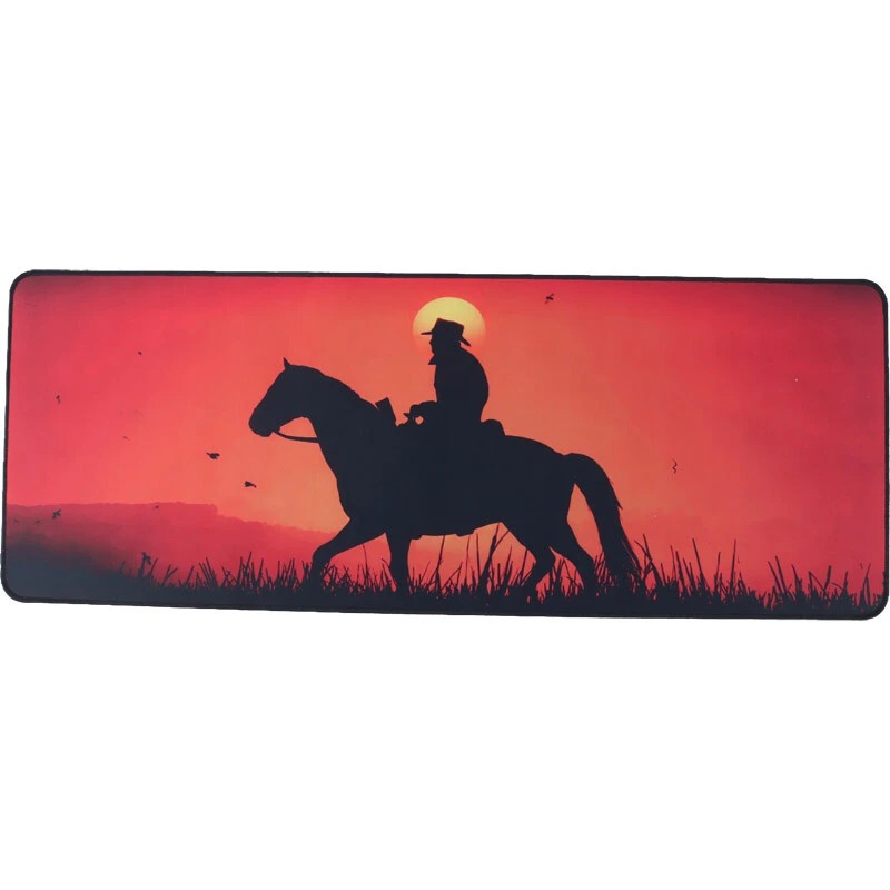 موس پد گیمینگ طرح Red Dead Redemption 2 سایز 30×80 سانتی‌متر