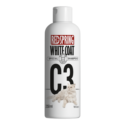 شامپو رد اسپرینگ مخصوص موهای سفید و روشن / Red spring white coat shampoo C3