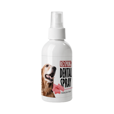 اسپری دنتال نانو نقره سگ و گربه رداسپرینگ با رایحه‌ی آدامس / Red spring nano silver dental spray