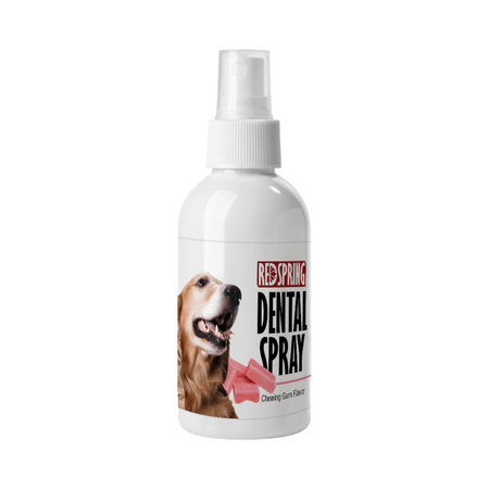 اسپری دنتال نانو نقره سگ و گربه رداسپرینگ با رایحه‌ی آدامس / Red spring nano silver dental spray