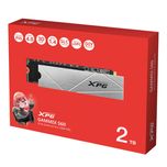 اس اس دی اینترنال ای دیتا ایکس پی جی مدل GAMMIX S60 PCIe Gen4 x4 M.2 2280 ظرفیت دو ترابایت