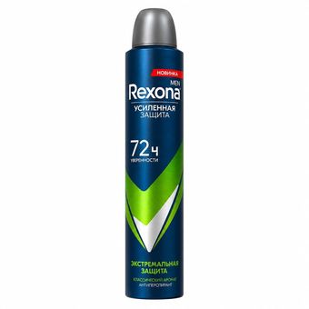 اسپری ضد تعریق مردانه رکسونا مدل Russ Extreme Protection 72H حجم 200 میلی لیتر