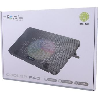 کول‌پد رویال RFL-320 – خنک و ارگونومیک برای لپ‌تاپ‌های تا 17 اینچ