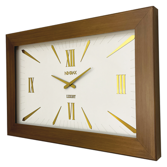ساعت دیواری چوبی نوراکس مدل 3111