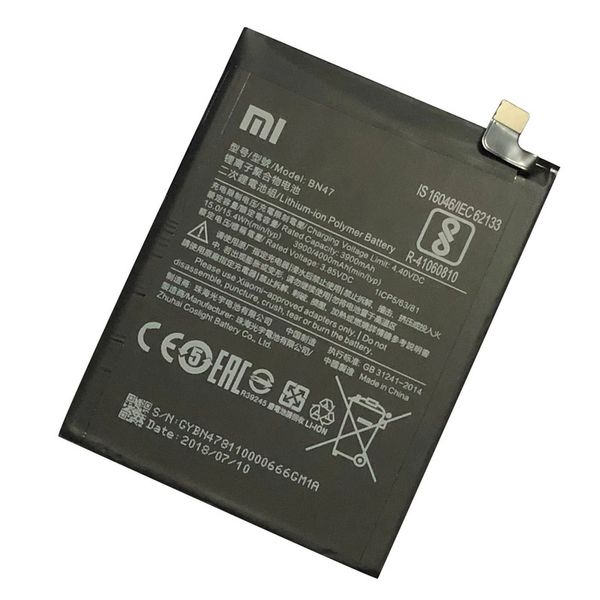 باتری موبایل شیائومی REDMI6 PRO/MI A2 LITE مدل BN47