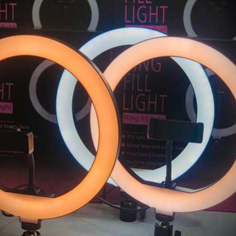 رینگ لایت عکاسی سایز 26 مدل HX-260