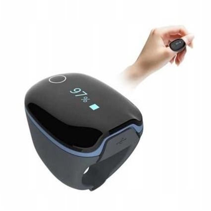 دستگاه هولتر اکسیژن خون و آنالیزور خواب انگشتی دیجیتال مدل Q2 ring