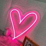 تابلو نئون فلکسی طرح قلب مدل G2