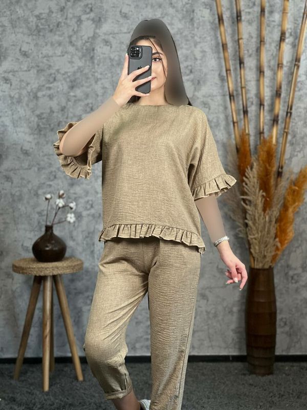 ست لینن چیندار 1037