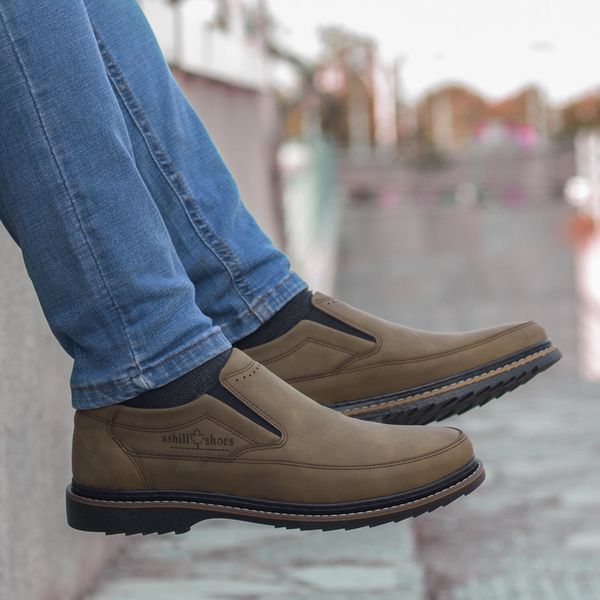 کفش مردانه مدل Arsham رنگ کرم