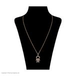 گردنبند زنانه مدل رز کد 01