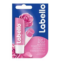 بالم لب رایحه و عصاره گل رز لابلو مدل Soft Rose Caring