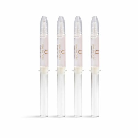 سرم تقویت کننده و ضدپیری پوست لاکچری کوین مدل collagen gel مناسب برای انواع پوست حجم 3 میلی لیتر بسته 4 عددی