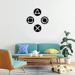 استیکر دیواری طرح پلی استیشن بسته 4 عددی