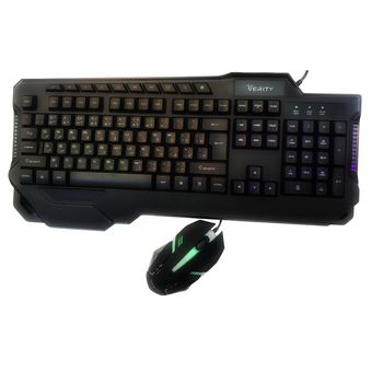 کیبورد و ماوس گیمینگ وریتی مدل V-KB6121GCW