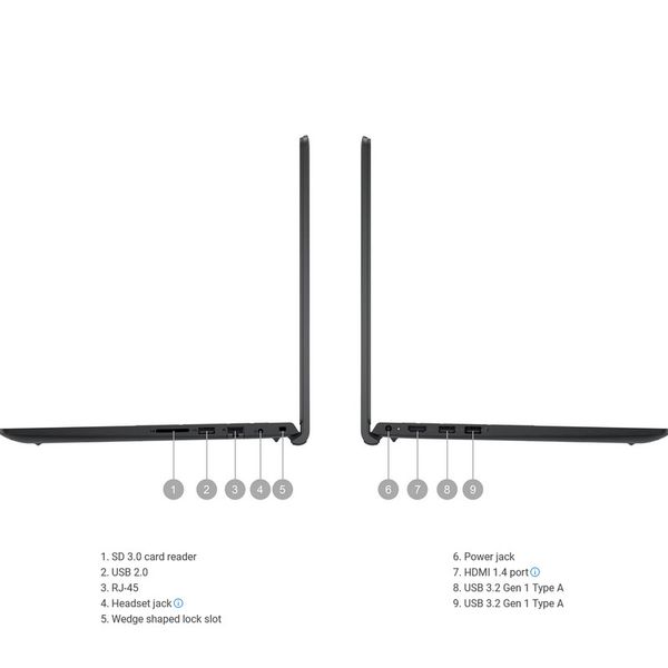 لپ تاپ 15.6 اینچی دل مدل Vostro 3520-i3 1215U 8GB 512SSD
