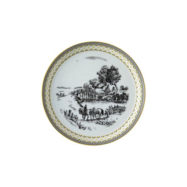 پیش دستی زی مدل فرم اس 18 ویلیج درجه یک بسته شش عددی