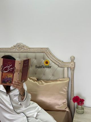 رو بالشی مدل ساتن ابریشمی کد N120 مجموعه دو عددی