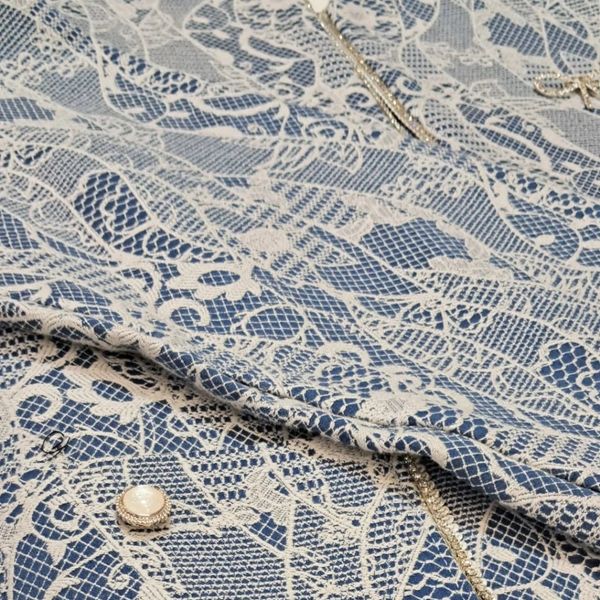 مانتو کتی گیپور رنگ کرم