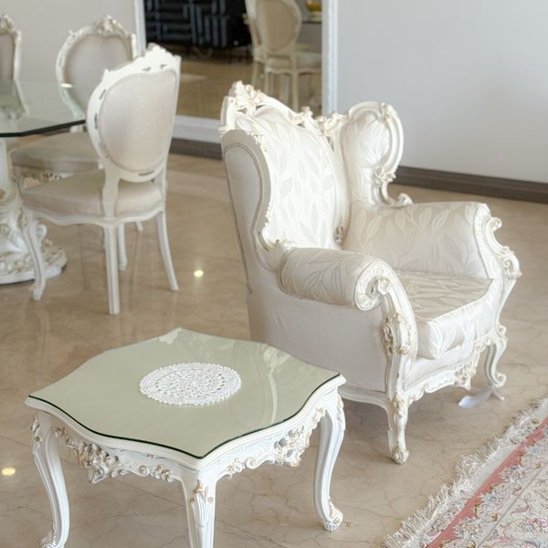 رومیزی دستبافت شاهو مدل Clarevine