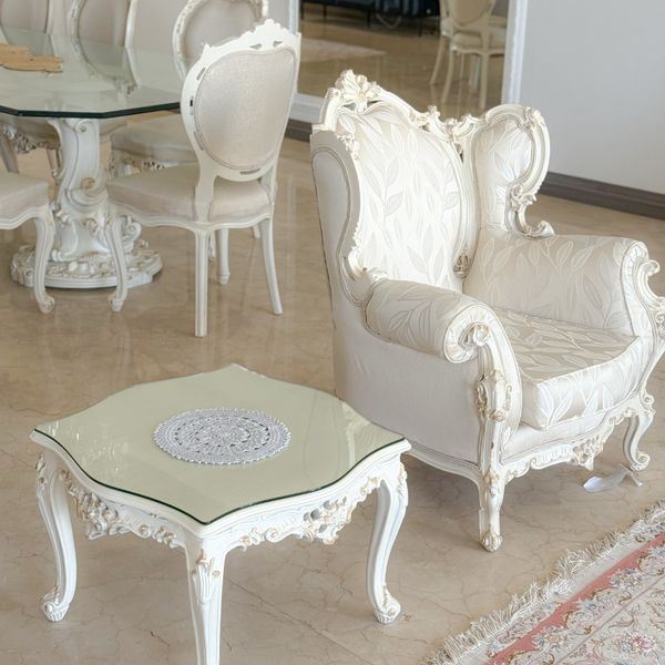 رومیزی دستبافت شاهو مدل Clarevine